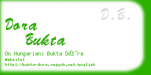 dora bukta business card